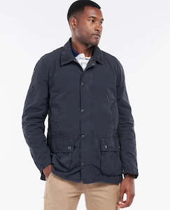 Mens: Barbour Ashby Casual Jacket - Navy