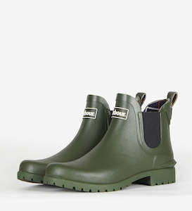 Barbour Wilton Chelsea Welly - Olive
