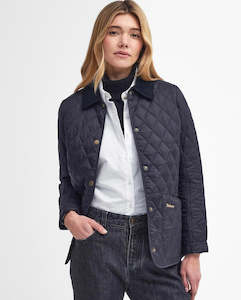 New Womens Clothing Arrivals: Barbour Annandale Quilted Jacket - Navy