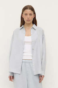 Womens Tops: Assembly Label Everyday Linen Shirt
