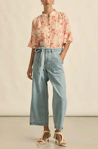 Womens Skirts And Pants: Zoe Kratzmann Embark Jean - Light Washed Denim