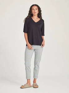 Sills Nautilus Check Hepburn Pants