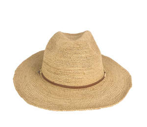 Hats: Made in Mada Elya Hat with leather braid