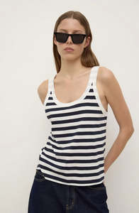 Assembly Label Adria Stripe Jersey Tank