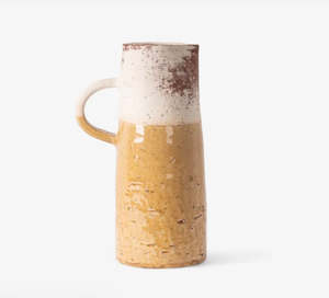 French Country Monte Terracotta Jug - Mustard