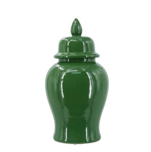 Green Ginger Jar 31cmH