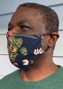 Mens Face Mask Khaki/Tropical