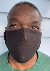 Mens Face Mask Black/ Tropical