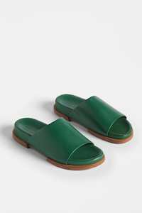 Sandals: Elk Etin Slide Green