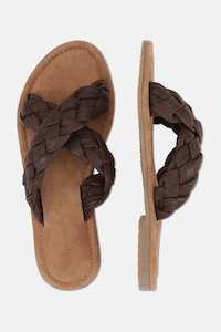 Sandals: Ilse Jacobsen Vera Leather Sandals Bison