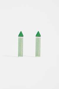 Elk Fraans Earring Celery Green