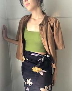 Walker Bing: Walker & Bing Ditsy Cotton Voile Sarong Scarf