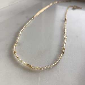 Within Jewellery: within. Sugar Necklace Rutilated Quartz