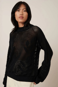 Kowtow Amalie Crew Black
