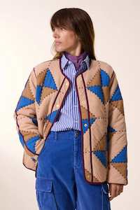 Leon & Harper Vulca Losange Quilted Jacket
