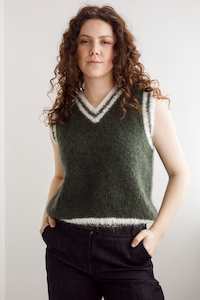 Flock Charli Vest Moss