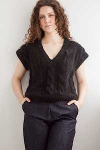 Flock Vicki Vest Jet Sparkle