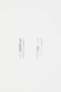 Elk Paerr Drop Earrings Silver