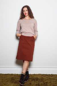 Dalston Sale: Dalston Sara Skirt Rust