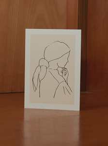 Walker & Bing Line 1 Greeting Card