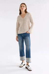 Sale Knitwear: ELK Anken Sweater Ecru