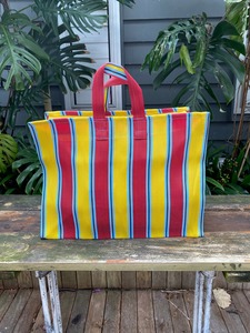 Stitchwallah: Stitchwallah Dariwallah Bag Sun/Sky/Damson