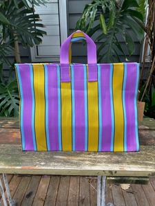 Stitchwallah: Stitchwallah Dariwallah Bag Violet Sun