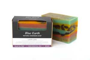 Skin Care 1: Blue Earth Layer Cake Soap