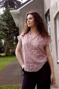 Dalston Sale: Dalston Esme Top Floral Glitter