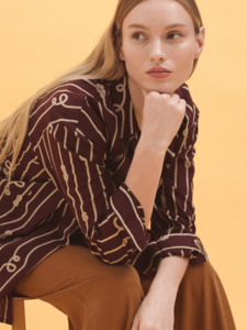 Nice Things #93 Shirt Rope & Knots Print