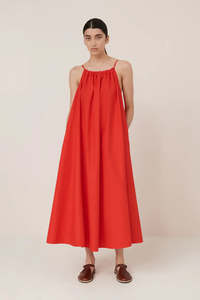 Kowtow Sway Dress Scarlet