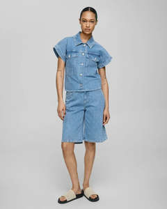 Sale Shorts: MSCH Copenhagen Elida Ada Denim Shorts