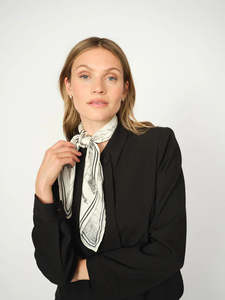 Mos Mosh Tale Scarf Black