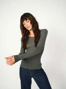 Mos Mosh: Mos Mosh Elaine Long Sleeve Seamless Tee Urban Chic