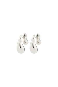 Pilgrim Jewellery: Pilgrim Jennings Earrings Silver Plated