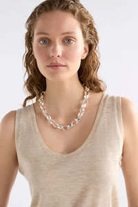 Elk Brekka Necklace Silver