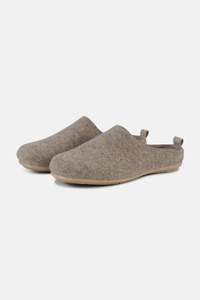 Slippers: Ilse Jacobsen Wheat Wool Slip In