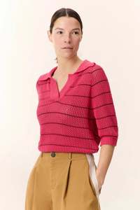 Sale Tops: Leon & Harper Make Polo Rose