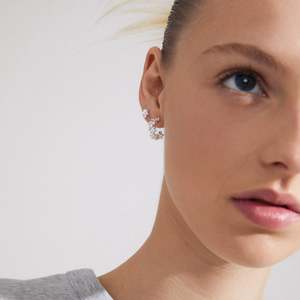 Pilgrim Zuri Recycled Earrings 2-In-1 Set Silver Plated