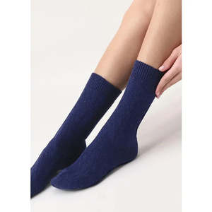 Oroblu Gwen Cashmere Blend Socks Marine
