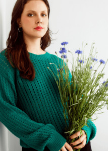 Sale Knitwear: Dalston Hazel Sweater Emerald