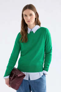 Sale Knitwear: Elk Ellora Sweater Verdant