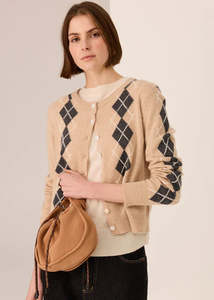 Sale Knitwear: Pol Clothing Loren Argle Cardigan