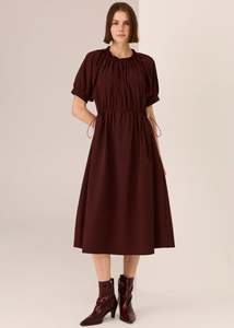 Pol Clothing Tech Drawcord Dress