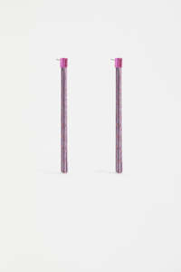 Elk Vodel Drop Earring Violet