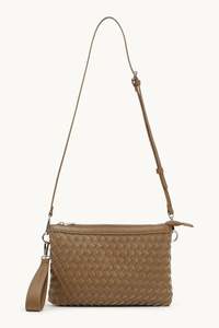 Ilse Jacobsen Braided Shoulder Bag Goldy