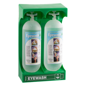 Products: Tobin Buffer Solution Mobile Stand - 2 Bottles - pH7 - Neutralising Hazards