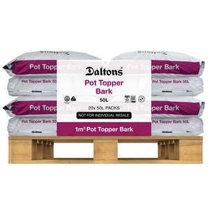 Granulated Bark: Daltons Commercial Pot Topper Bark Packs