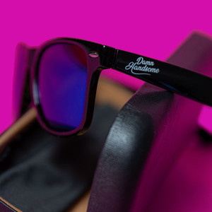 Damn Handsome Sunglasses - Black'n'Blue