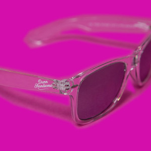 Products: Damn Handsome Sunglasses - Transparent/mirror